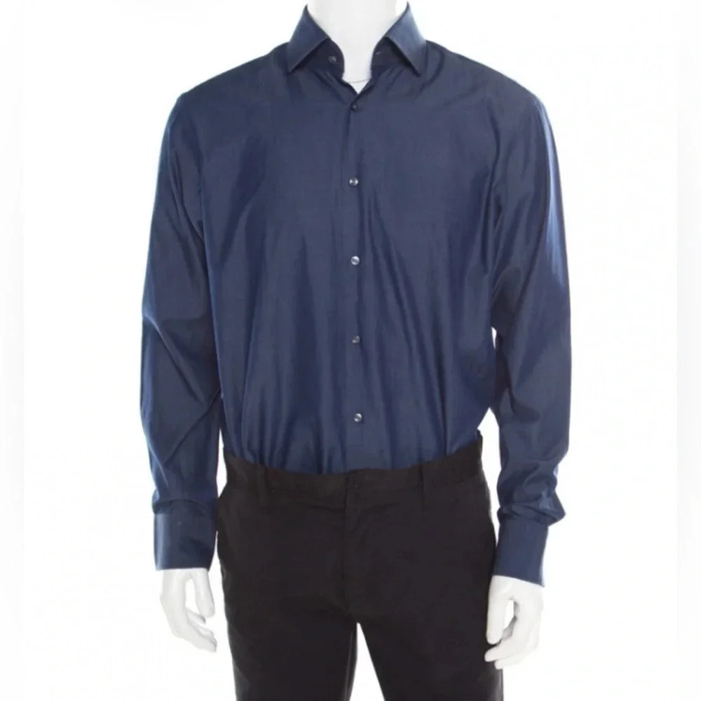 Hugo Boss tailored regular fit men's dress shirt